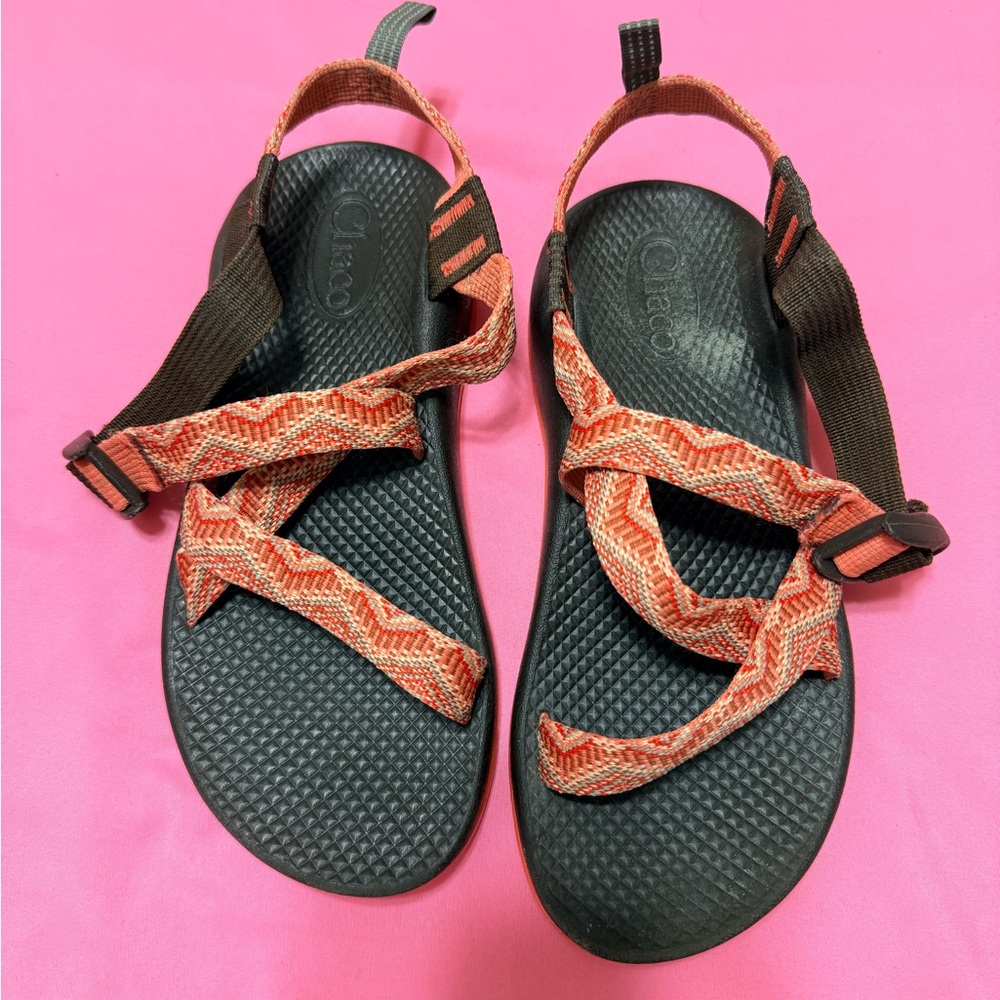 Chaco Kids Z1 Sandals - peach